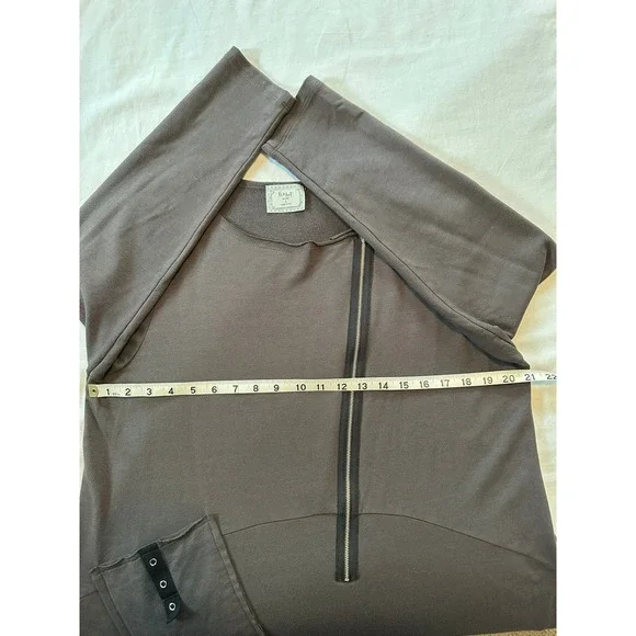 Chalet et Ceci Women's Charcoal Grey Dress‎ Made USA Size S - Picture 7 of 7